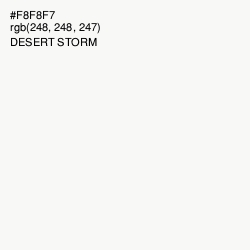 #F8F8F7 - Desert Storm Color Image